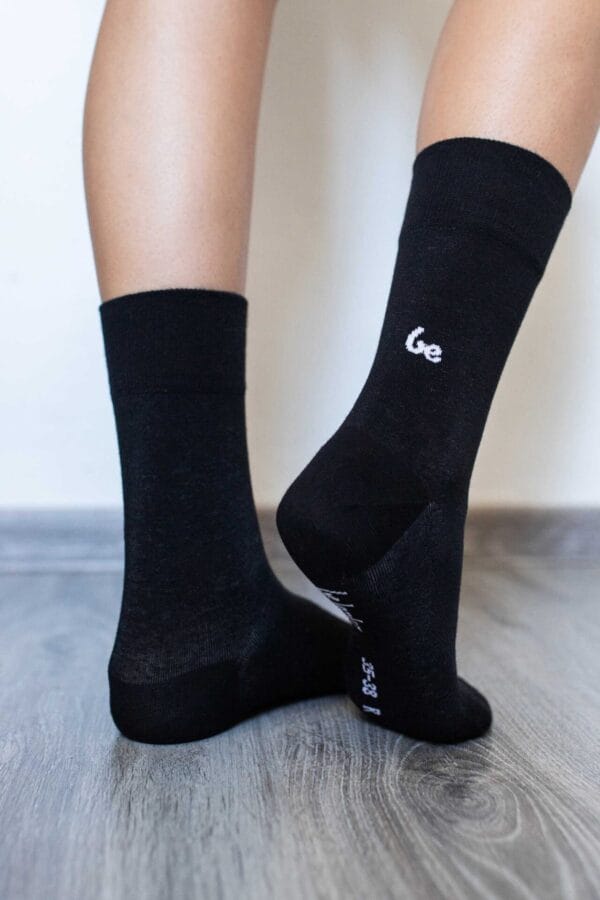 BE LENKA - SOCKEN CREW BLACK – Bild 3