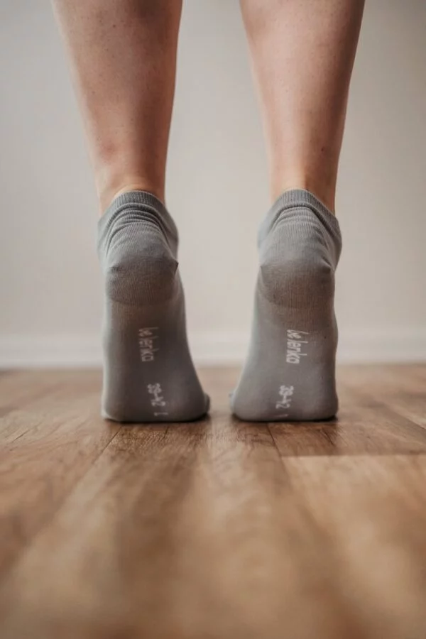 BE LENKA - SOCKEN LOW CUT GREY – Bild 4