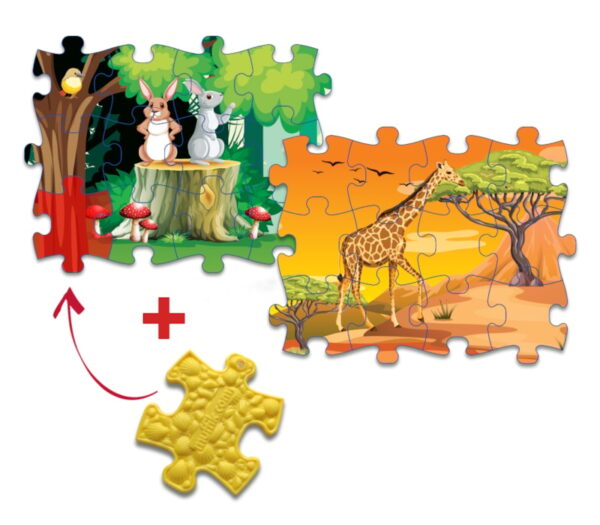 MUFFIK - EVERLASTING PUZZLE FOREST/SAFARI – Bild 2