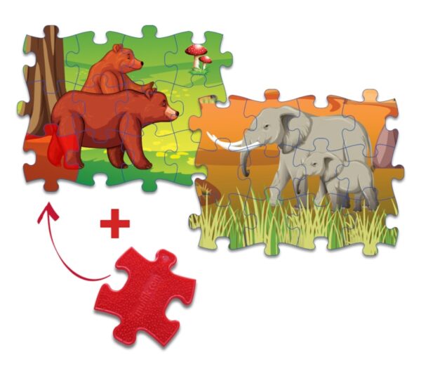 MUFFIK - EVERLASTING PUZZLE FOREST/SAFARI – Bild 4