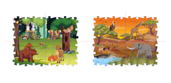 MUFFIK - EVERLASTING PUZZLE FOREST/SAFARI