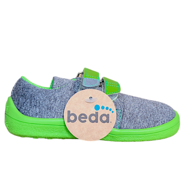 BEDA - SNEAKERS LIME (BF 0001/W/N/SOFT)