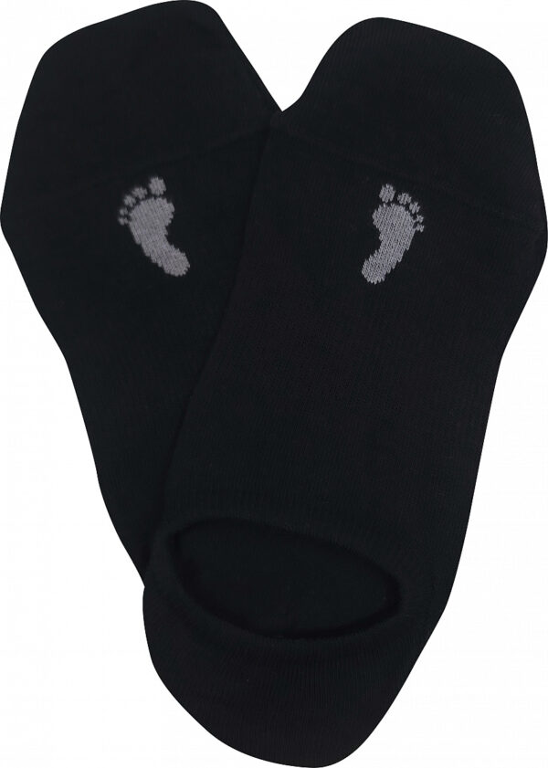 VOXX - SOCKEN BAREFOOT SNEAKERS SCHWARZ – Bild 3