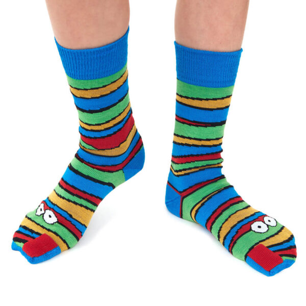 PLUS12 - KINDER SOCKEN RINGELSOCKE LEON HALBLANG