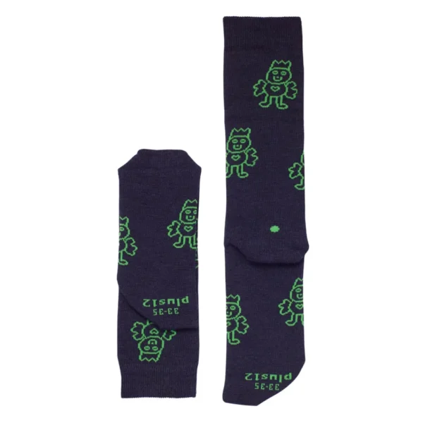 PLUS12 - KINDER SOCKEN OUTDOOR ENGELE MERINO LANG – Bild 5