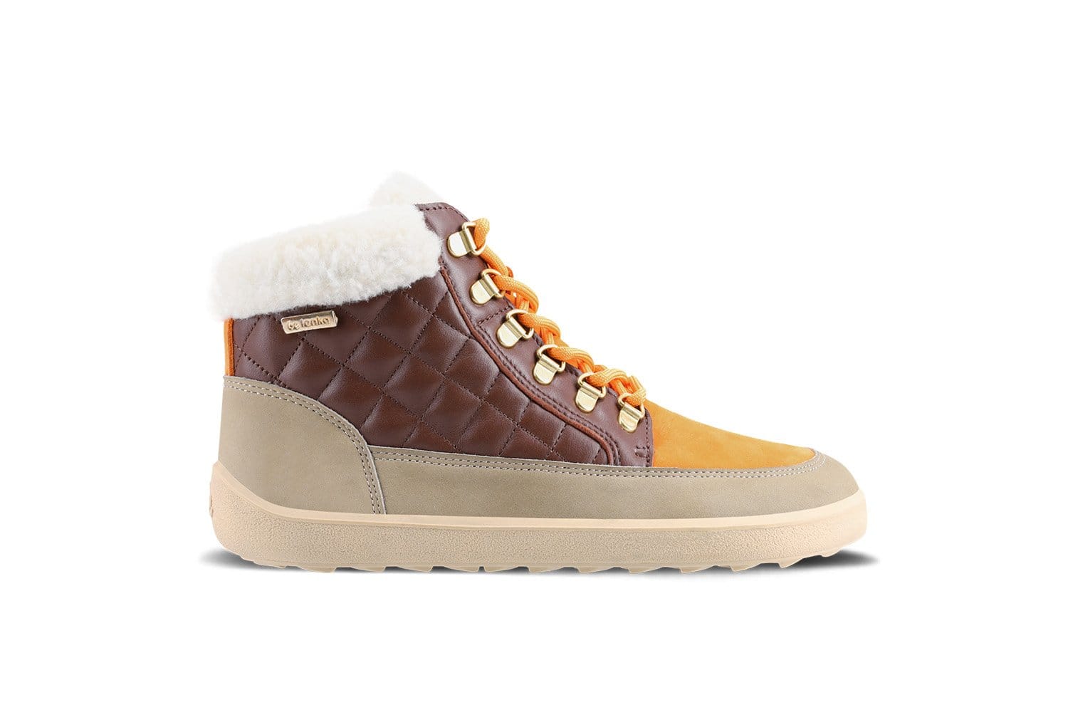 BE LENKA - OLIVIA TAUPE, DARK BROWN & ORANGE